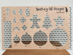 PatternPly® Scattered Class of 2024 Words BLACK product photo 2