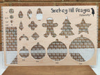 PatternPly® Scattered Class of 2025 Words WHITE product photo 2