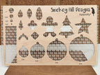 PatternPly® Scattered Class of 2026 Words WHITE product photo 2