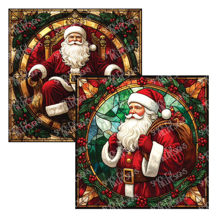 PatternPly® Full Coverage Classic Santas
