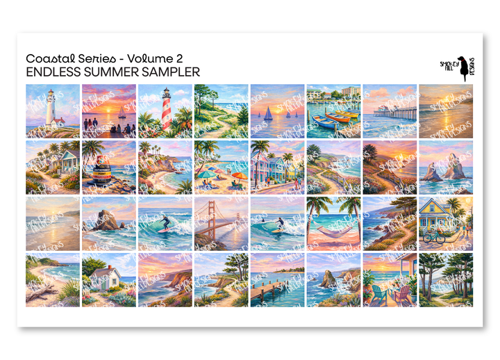 PatternPly® Transparent Coastal Volume 2 Endless Summer Sampler