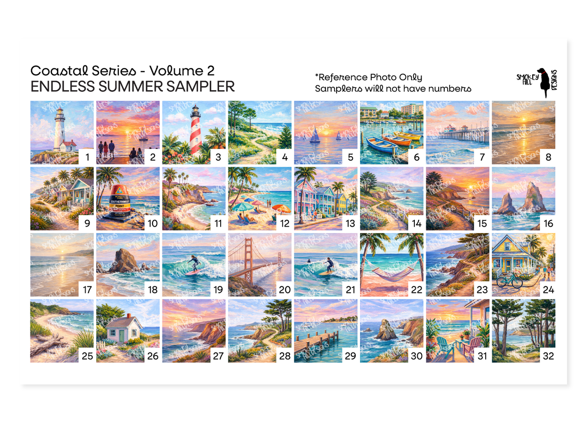 PatternPly® Full Coverage Coastal Volume 2 Endless Summer Sampler product photo 3