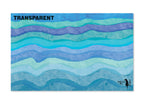 PatternPly® Transparent Coastal Watercolor Ripples product photo 2