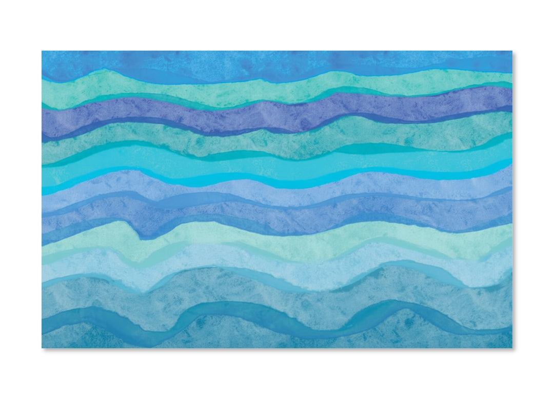 PatternPly® Full Coverage Coastal Watercolor Brushstrokes