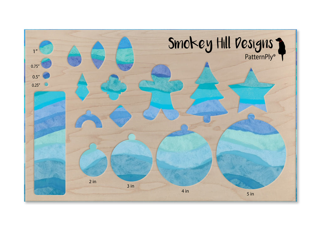 PatternPly® Transparent Coastal Watercolor Ripples product photo 3