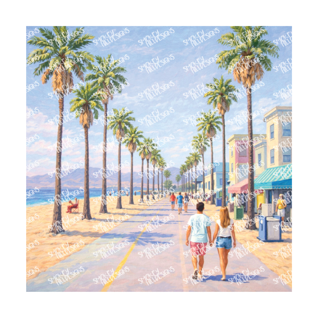 PatternPly® Transparent Coastal Series Volume 1 Pastel Paradise 19 art scene artwork