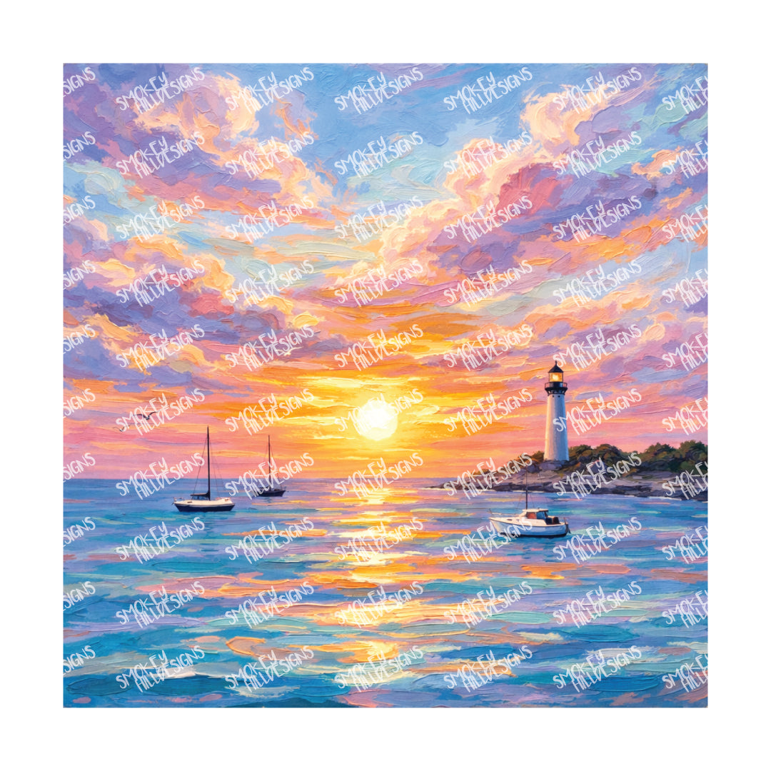 PatternPly® Transparent Coastal Series Volume 3 Coastal Daydreams 32 art scene artwork