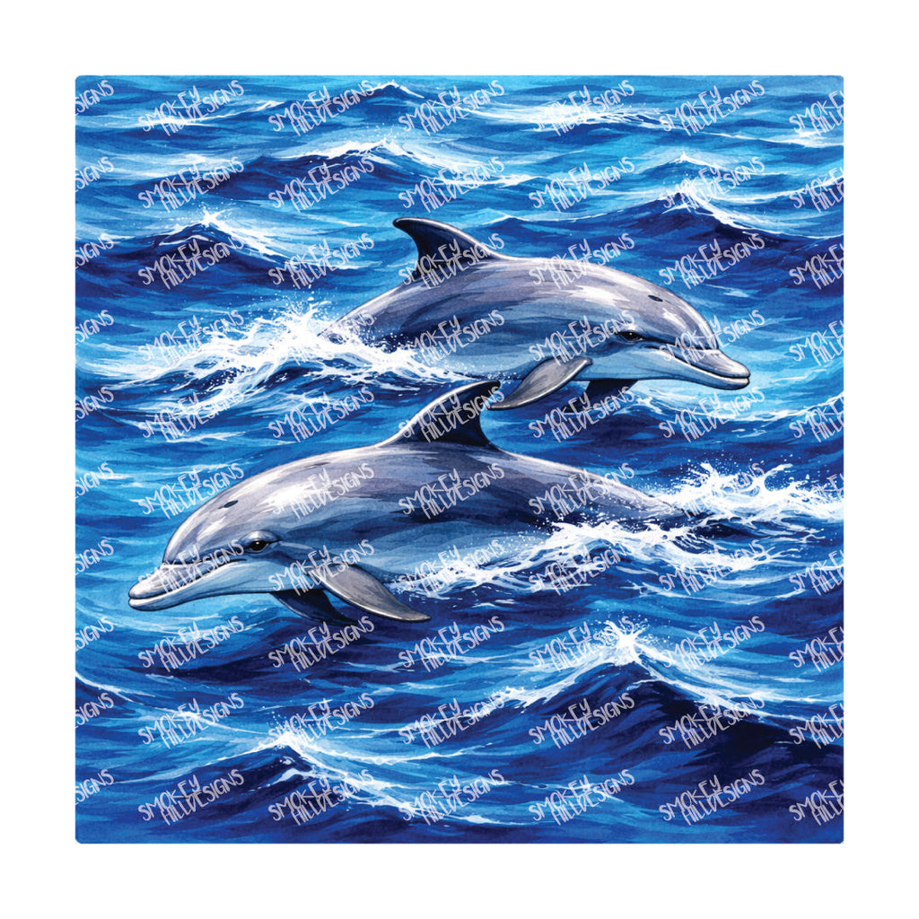 PatternPly® Transparent Coastal Series Volume 6 Sharks & Dolphins 18 art scene artwork