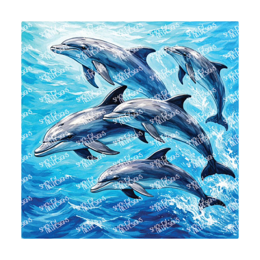 PatternPly® Transparent Coastal Series Volume 6 Sharks & Dolphins 19 art scene artwork