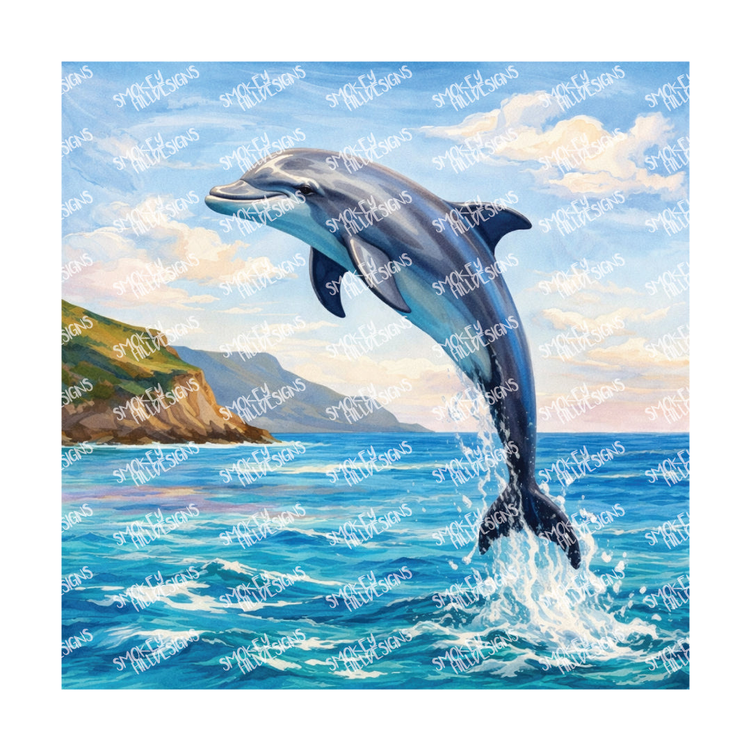 PatternPly® Full Coverage Coastal Series Volume 6 Sharks & Dolphins 21