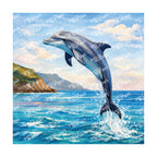 PatternPly® Transparent Coastal Series Volume 6 Sharks & Dolphins 21 art scene artwork