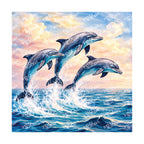 PatternPly® Transparent Coastal Series Volume 6 Sharks & Dolphins 23 art scene artwork