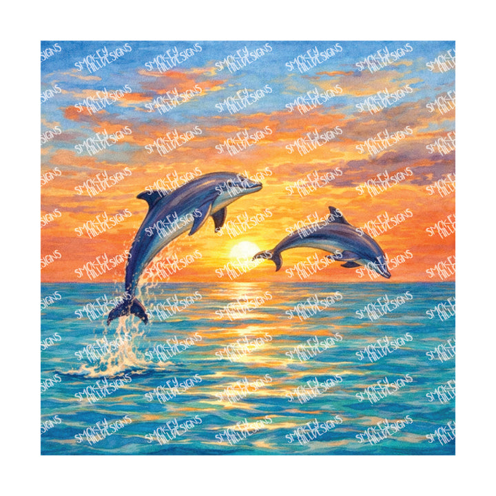 PatternPly® Full Coverage Coastal Series Volume 6 Sharks & Dolphins 28