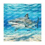 PatternPly® Transparent Coastal Series Volume 6 Sharks & Dolphins 6 art scene artwork