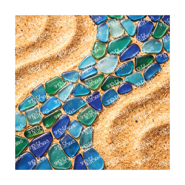 PatternPly® Transparent Coastal Series Volume 7 Stained Glass Sea Glass 13