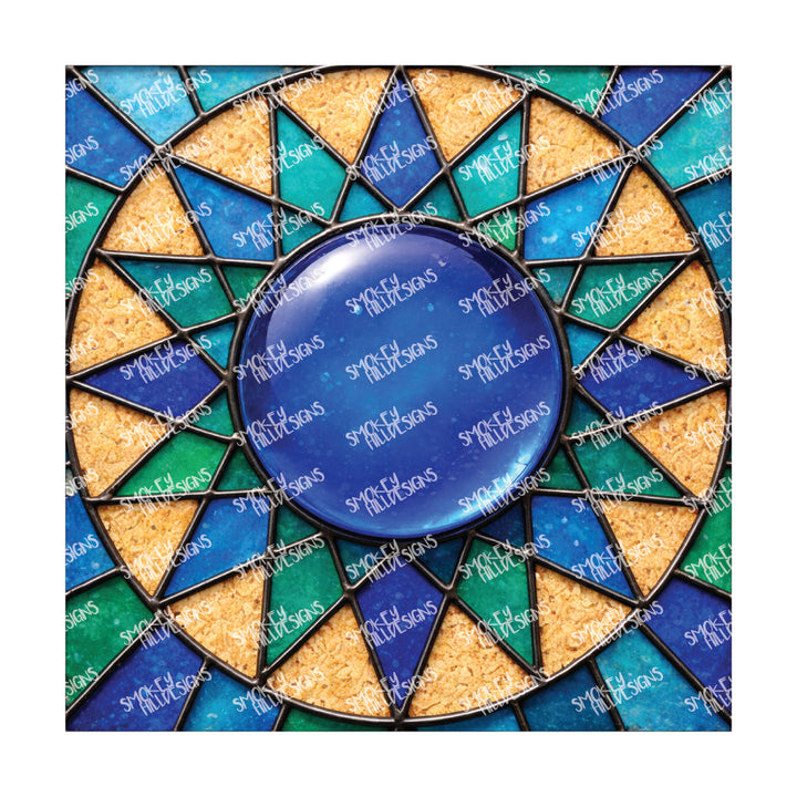 PatternPly® Full Coverage Coastal Series Volume 7 Stained Glass Sea Glass 14