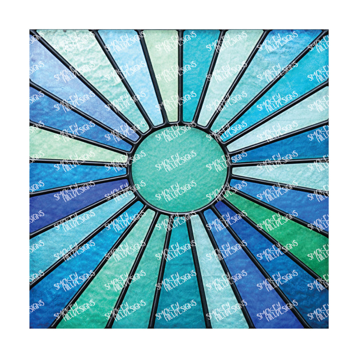 PatternPly® Transparent Coastal Series Volume 7 Stained Glass Sea Glass 22