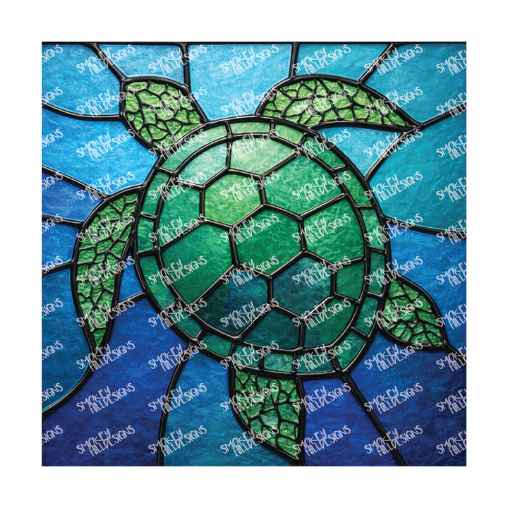 PatternPly® Transparent Coastal Series Volume 7 Stained Glass Sea Glass 25