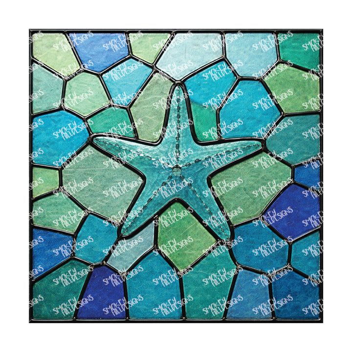 PatternPly® Full Coverage Coastal Series Volume 7 Stained Glass Sea Glass 27