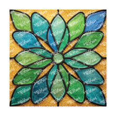 PatternPly® Full Coverage Coastal Series Volume 7 Stained Glass Sea Glass 2