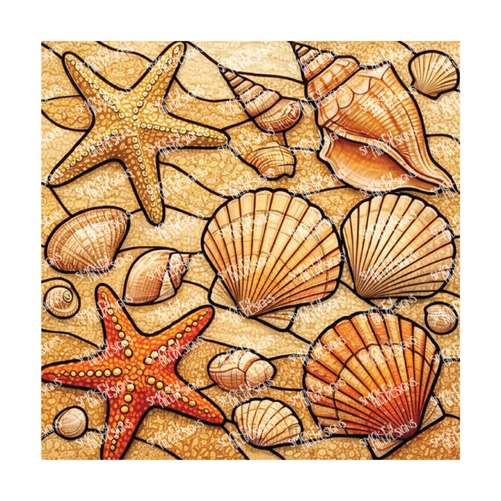 PatternPly® Full Coverage Coastal Series Volume 8 Coastal Series Stained Glass 10