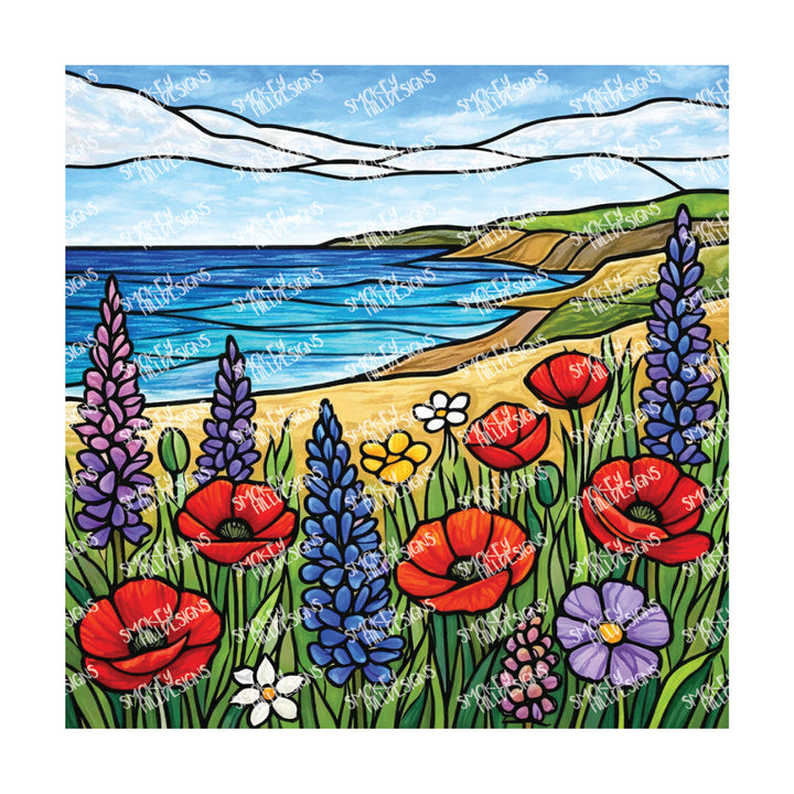PatternPly® Transparent Coastal Series Volume 8 Coastal Series Stained Glass 12