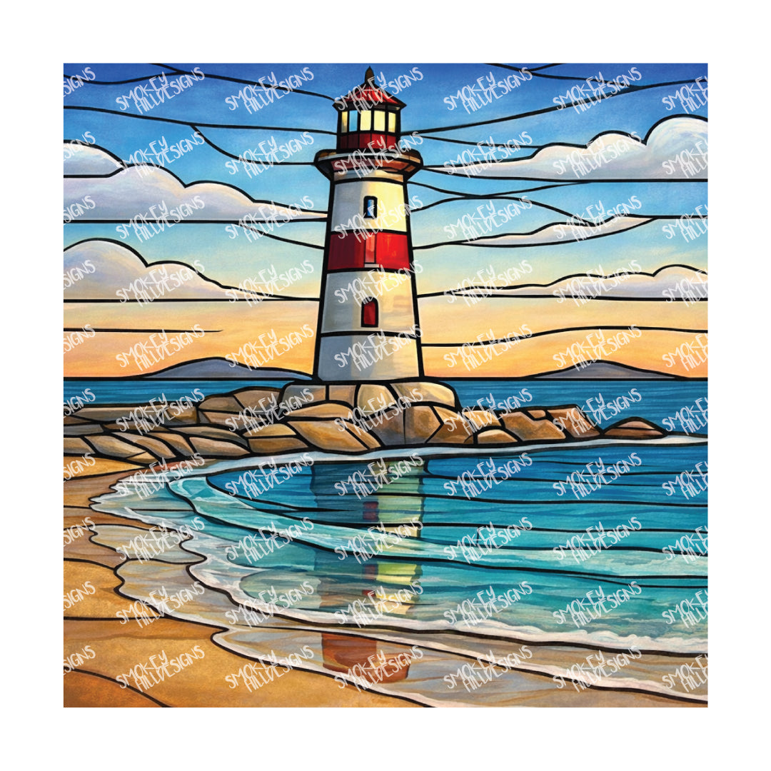 PatternPly® Transparent Coastal Series Volume 8 Coastal Series Stained Glass 15