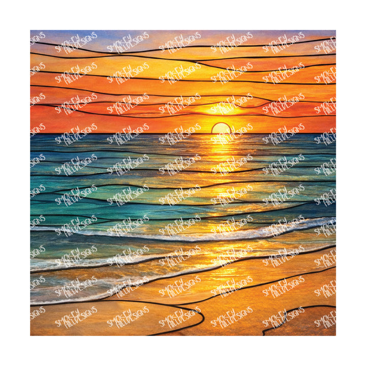 PatternPly® Full Coverage Coastal Series Volume 8 Coastal Series Stained Glass 16