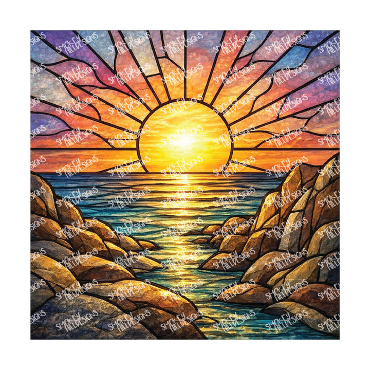 PatternPly® Full Coverage Coastal Series Volume 8 Coastal Series Stained Glass 21