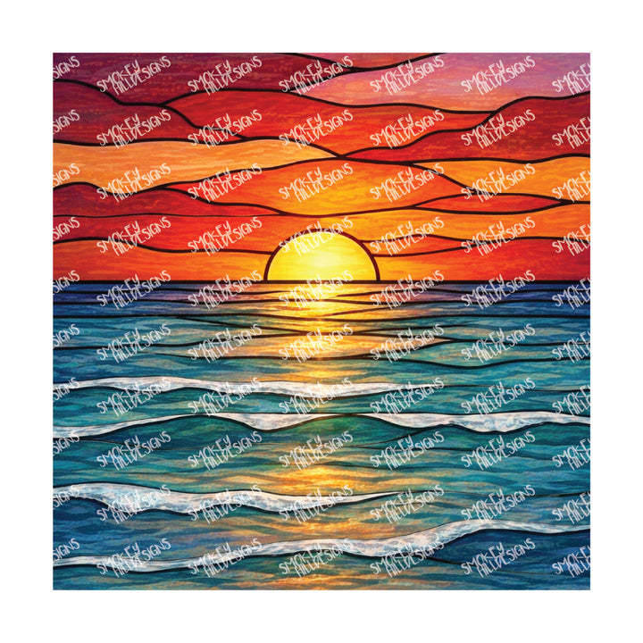 PatternPly® Transparent Coastal Series Volume 8 Coastal Series Stained Glass 23