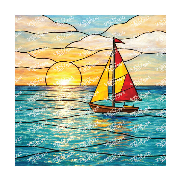 PatternPly® Transparent Coastal Series Volume 8 Coastal Series Stained Glass 25