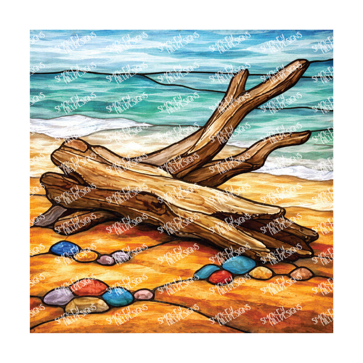 PatternPly® Full Coverage Coastal Series Volume 8 Coastal Series Stained Glass 26