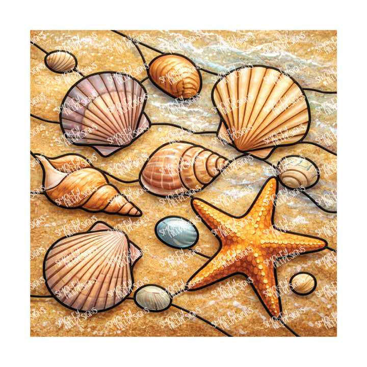 PatternPly® Full Coverage Coastal Series Volume 8 Coastal Series Stained Glass 32