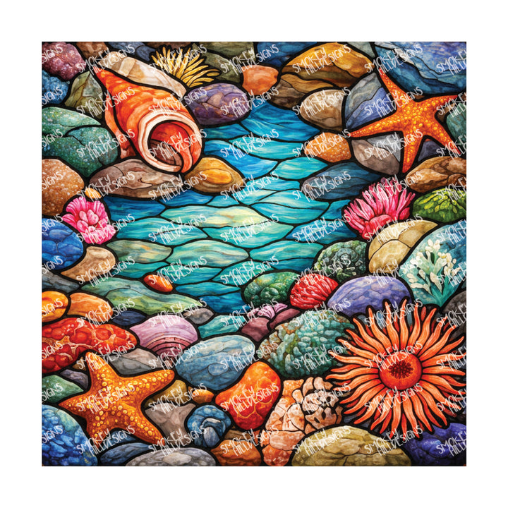 PatternPly® Full Coverage Coastal Series Volume 8 Coastal Series Stained Glass 3