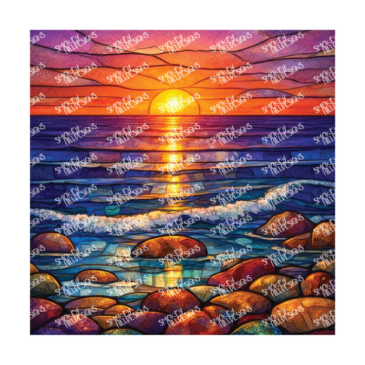 PatternPly® Full Coverage Coastal Series Volume 8 Coastal Series Stained Glass 6