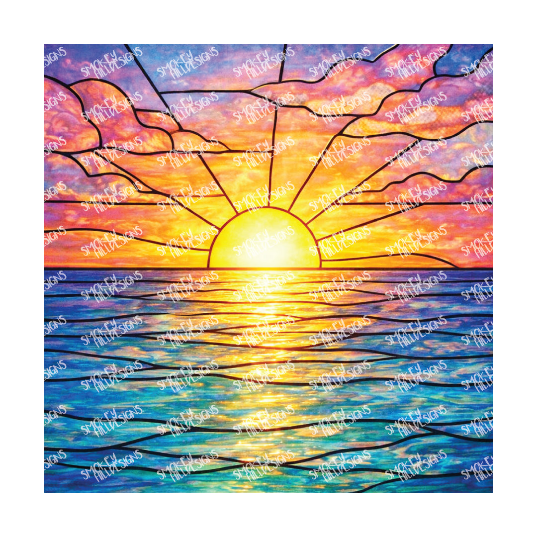 PatternPly® Transparent Coastal Series Volume 8 Coastal Series Stained Glass 9