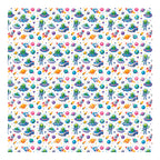 PatternPly® Scattered Colorful Aliens sheet showing the pattern