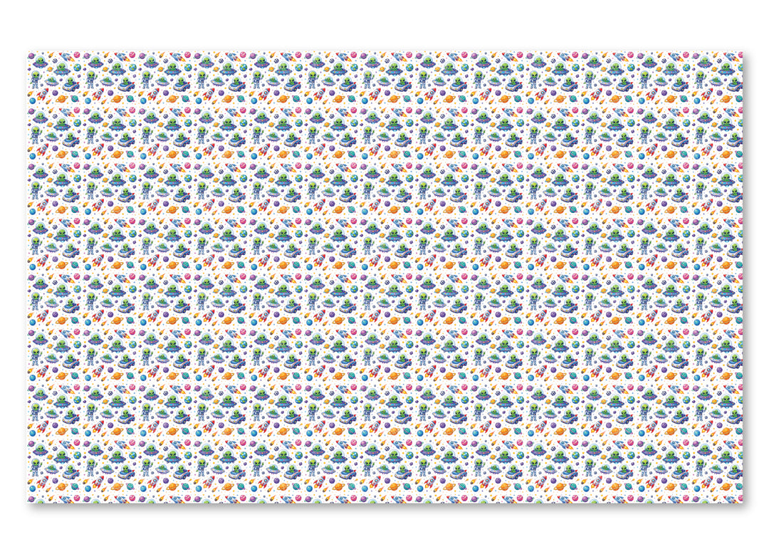 PatternPly® Scattered Colorful Aliens
