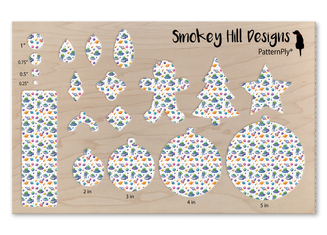 PatternPly® Scattered Colorful Aliens