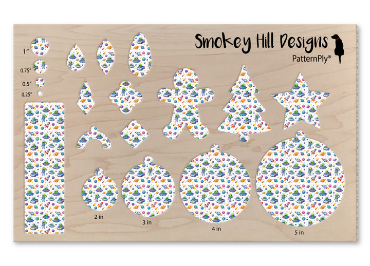 PatternPly® Scattered Colorful Aliens