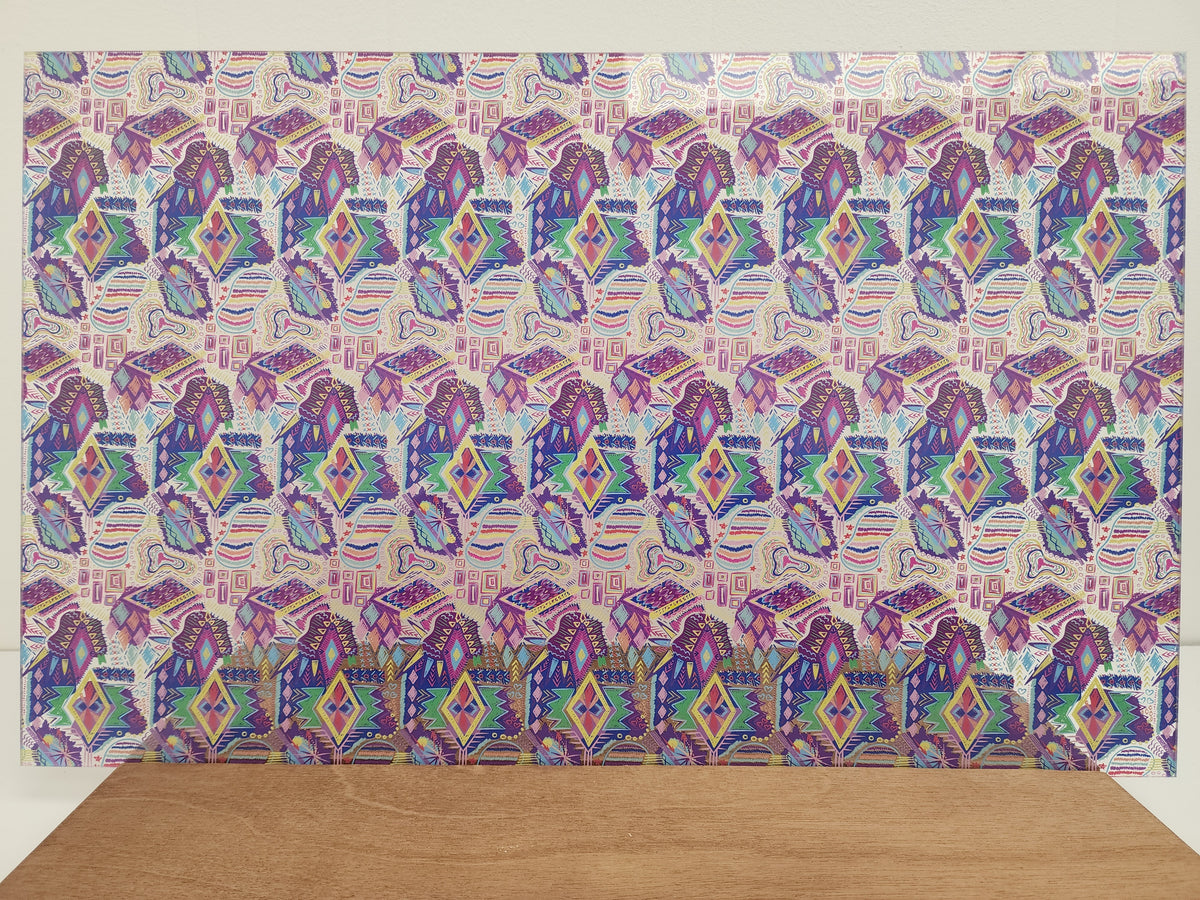 PatternPly® Scattered Colorful Doodles sheet showing the pattern