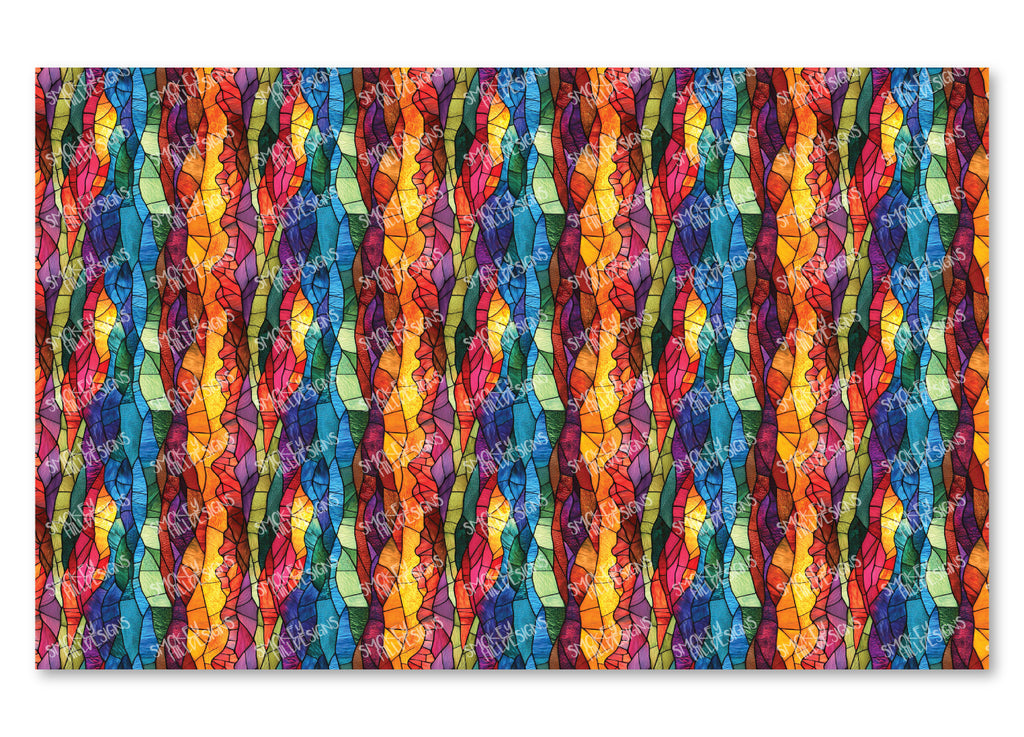 PatternPly® Full Coverage Colorful Foothills VERTICAL product photo 2