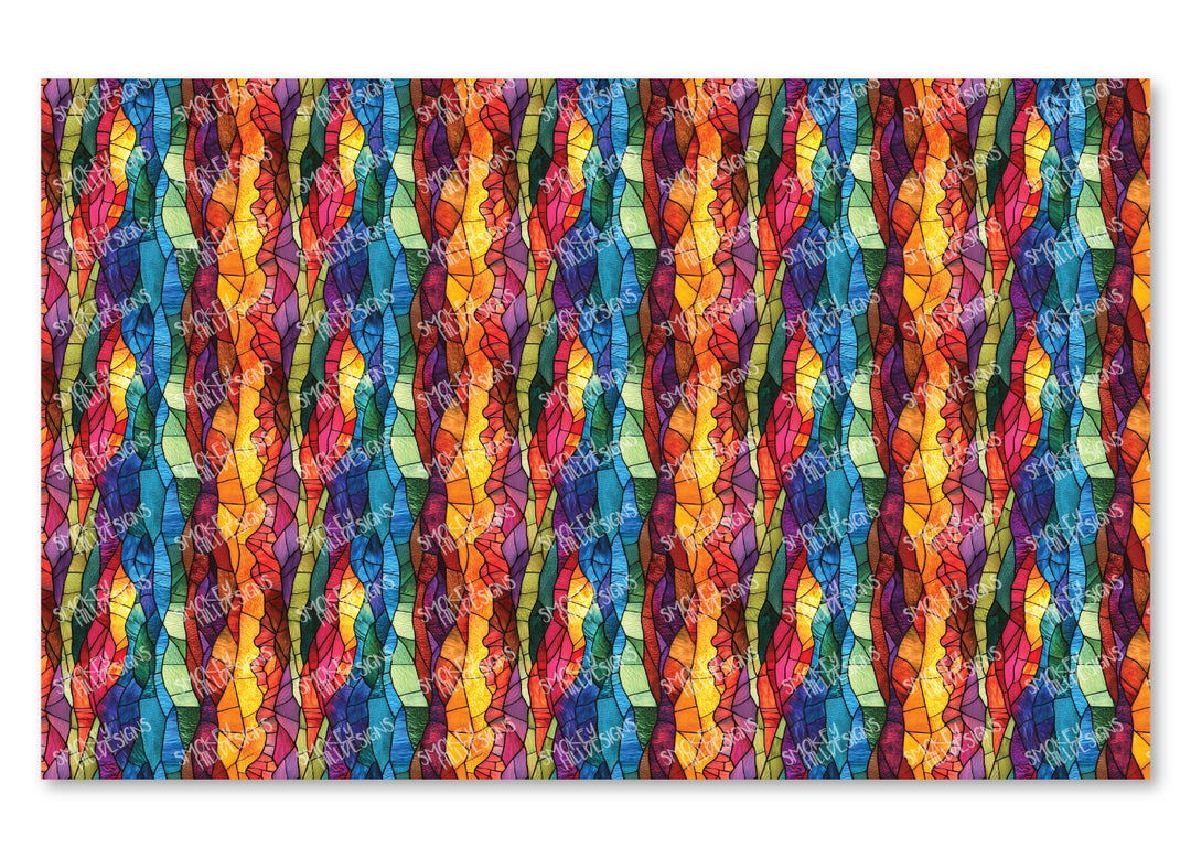 PatternPly® Full Coverage Colorful Foothills VERTICAL
