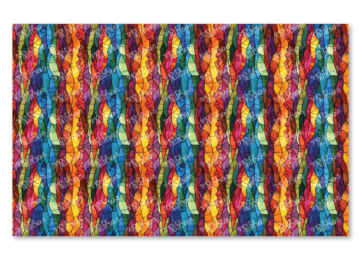 PatternPly® Full Coverage Colorful Foothills VERTICAL product photo 2