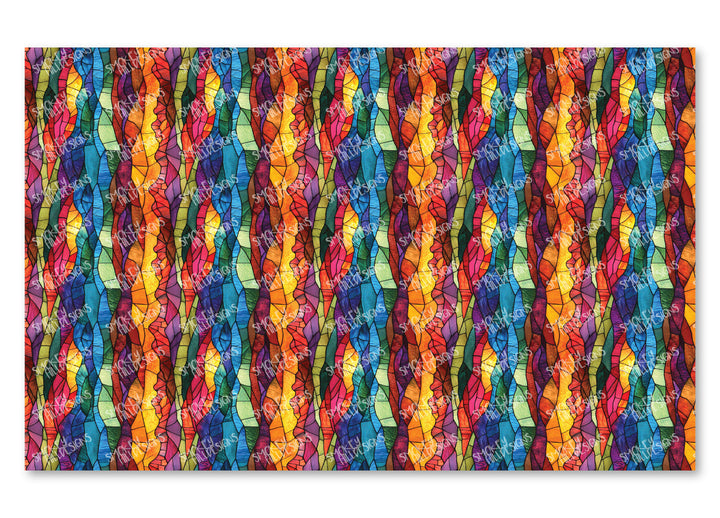 PatternPly® Full Coverage Colorful Foothills VERTICAL