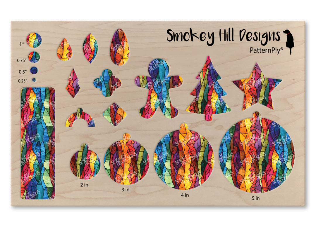 PatternPly® Full Coverage Colorful Foothills VERTICAL