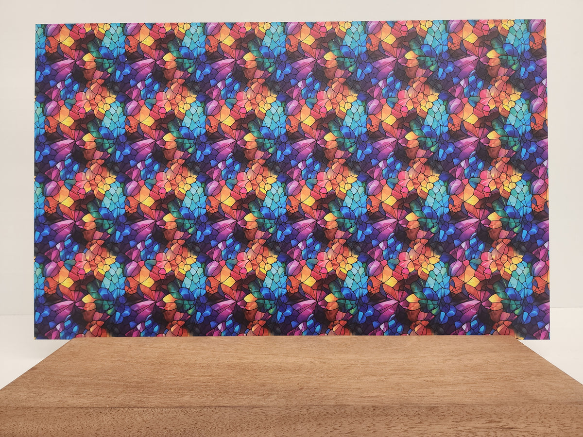 PatternPly® Full Coverage Colorful Stained Glass product photo 3