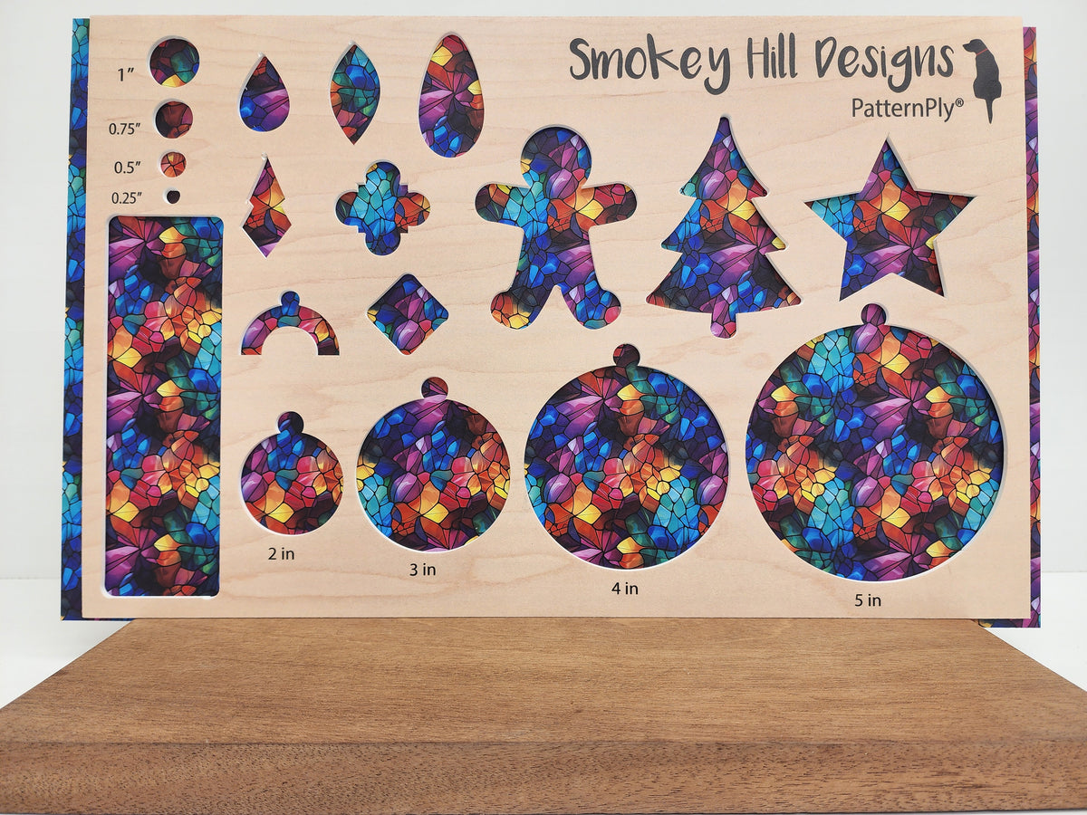 PatternPly® Full Coverage Colorful Stained Glass product photo 2
