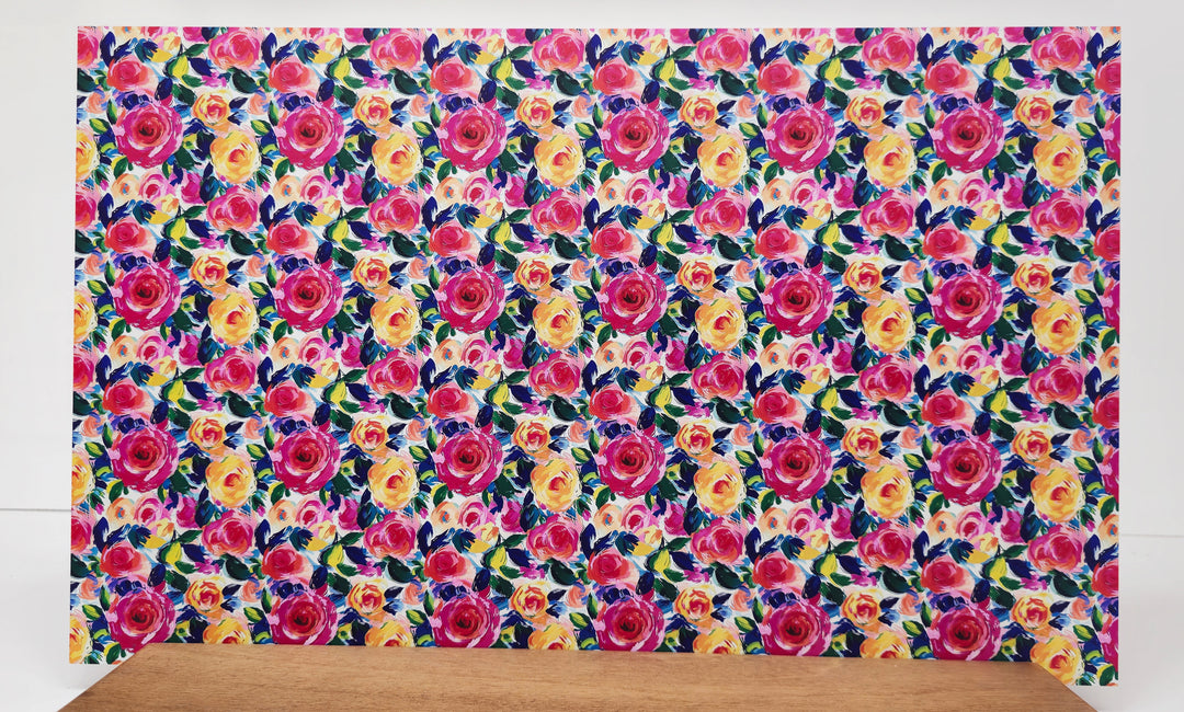 PatternPly® Full Coverage Colorful Watercolor Roses