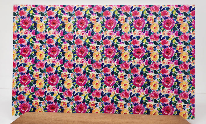 PatternPly® Full Coverage Colorful Watercolor Roses